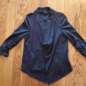 Alfani Women Faux Suede Blazer Jacket